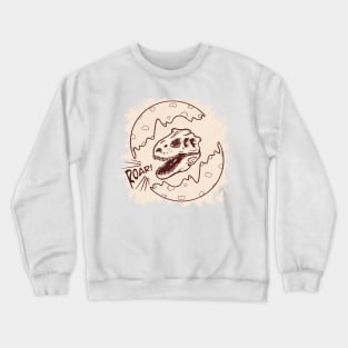 Happy eastrawr dinosaur Crewneck Sweatshirt